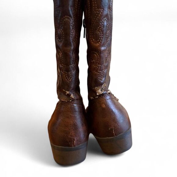 Womens Steve Madden Cowgirl Boots SZ 4.5 - Picture 4 of 4